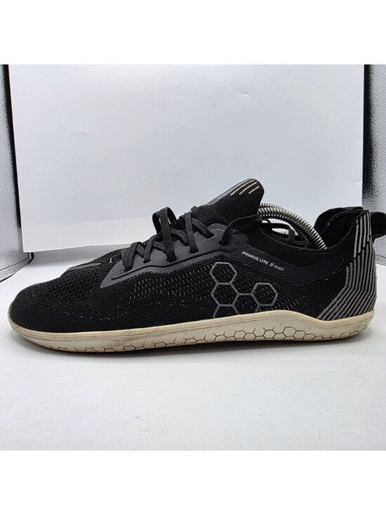 Vivobarefoot Primus Lite Knit Mens Size 10 Black Minimalist Shoes Running Casual main image 11